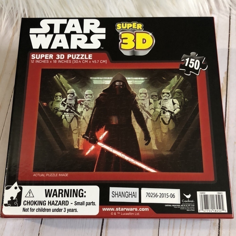 Star Wars Super 3D 150 piece puzzle. Sealed - Picture 2 of 4